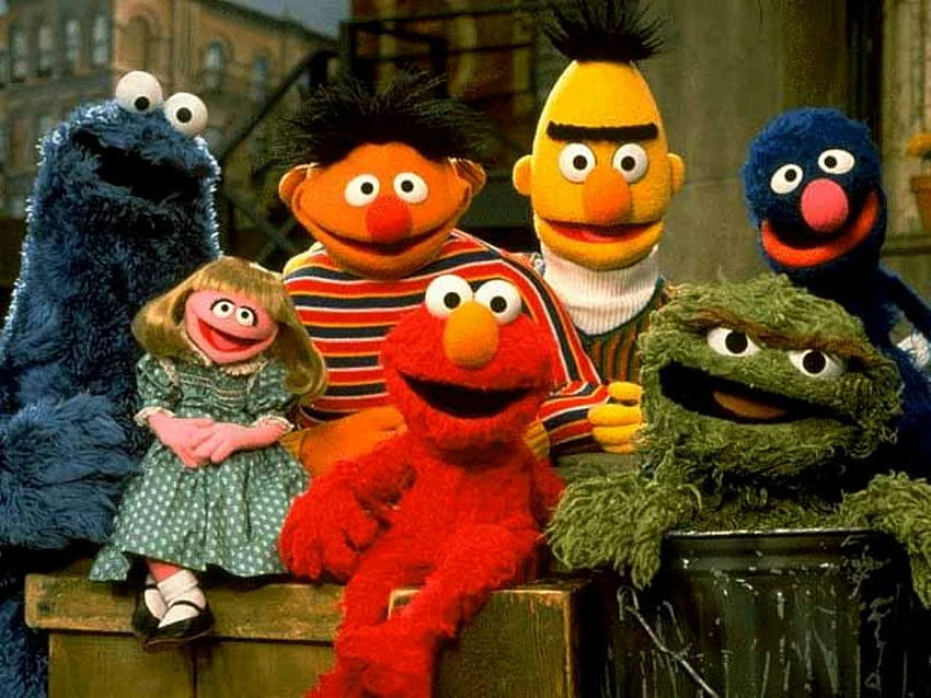 Barrio Sésamo, Elmo divertido fondo de pantalla