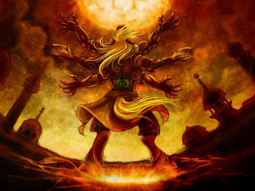 Asuras battle demon drak fantasy warrior wrath HD wallpaper   Wallpaperbetter
