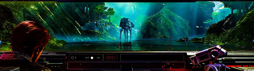 Guerra das Estrelas Jedi Fallen Order. 04. ., Star Wars 5120x1440 papel de parede HD