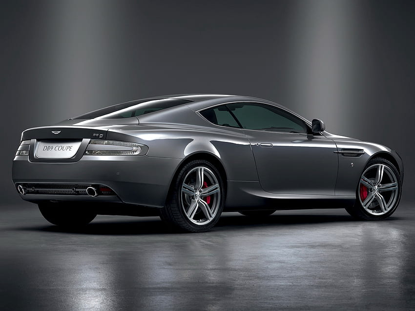 Sports, Auto, Aston Martin, Cars, Side View, Style, 2008, Db9, Metallic Gray, Grey Metallic HD wallpaper