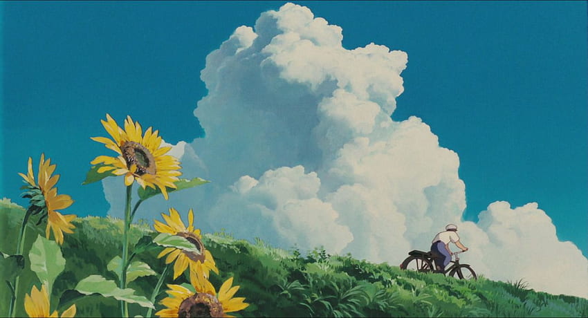 Studio Ghibli: Lo scenario del mio vicino Totoro. Estetica , Studio ghibli background, arte, Cute Totoro Sfondo HD