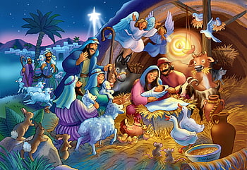 Beautiful nativity scene HD wallpapers | Pxfuel