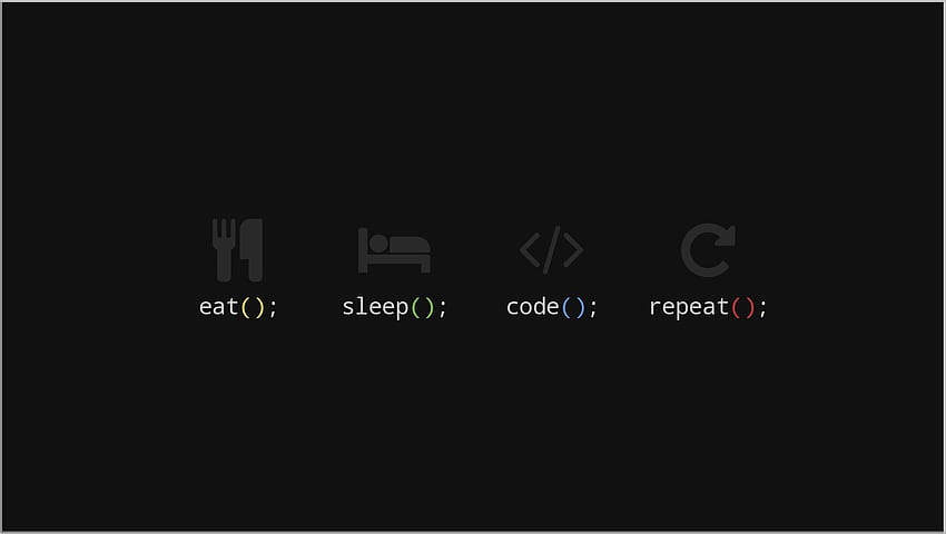 Coding, Minimalist Coding HD wallpaper