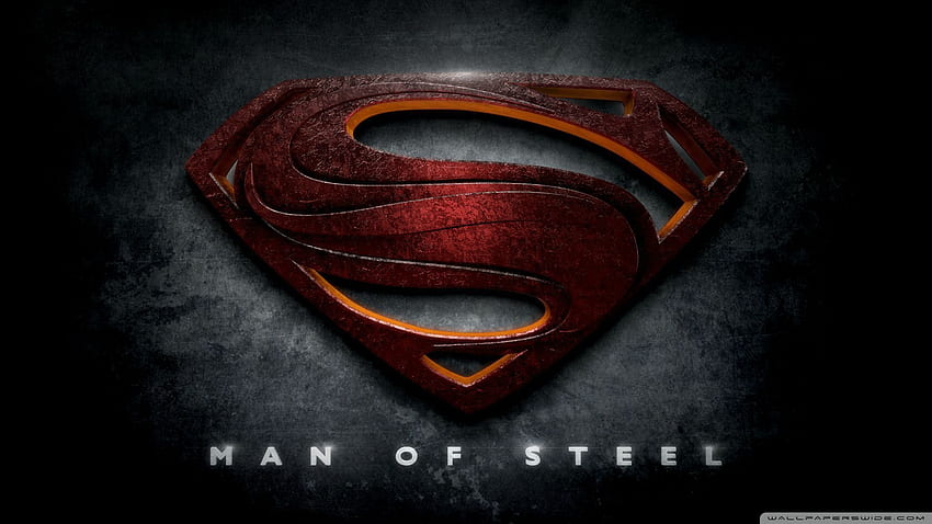 Logo Superman Man of Steel ❤ pour Ultra Fond d'écran HD