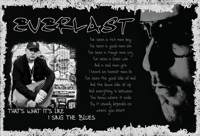 Everlast What Its Like SongLyric HD wallpaper