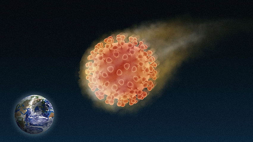 Stany Zjednoczone widziały nadchodzącą pandemię koronawirusa Tapeta HD