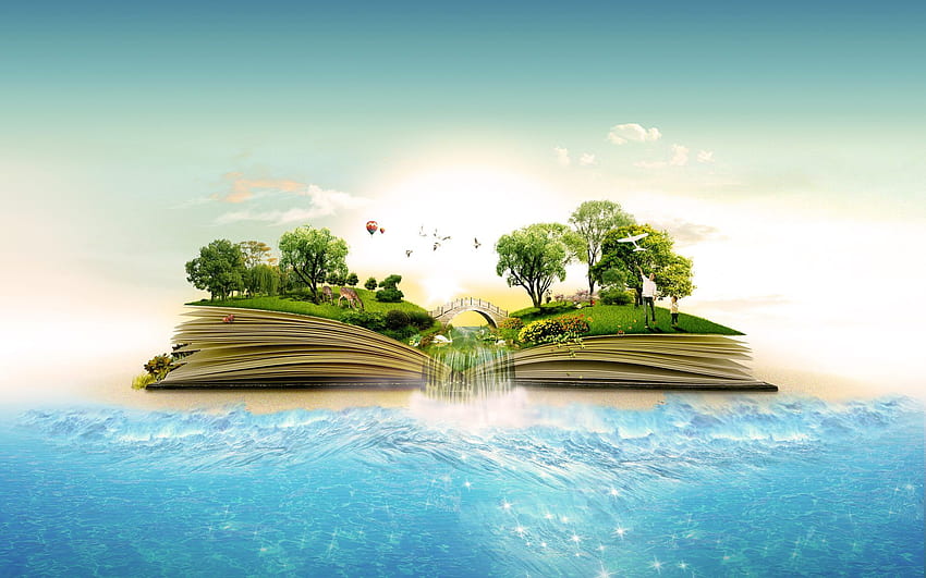 The Green Book Creative Art für , Handy HD-Hintergrundbild