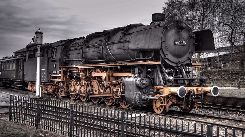 La locomotora de vapor Fairy Queen. Tren, tren antiguo, máquina de vapor fondo de pantalla