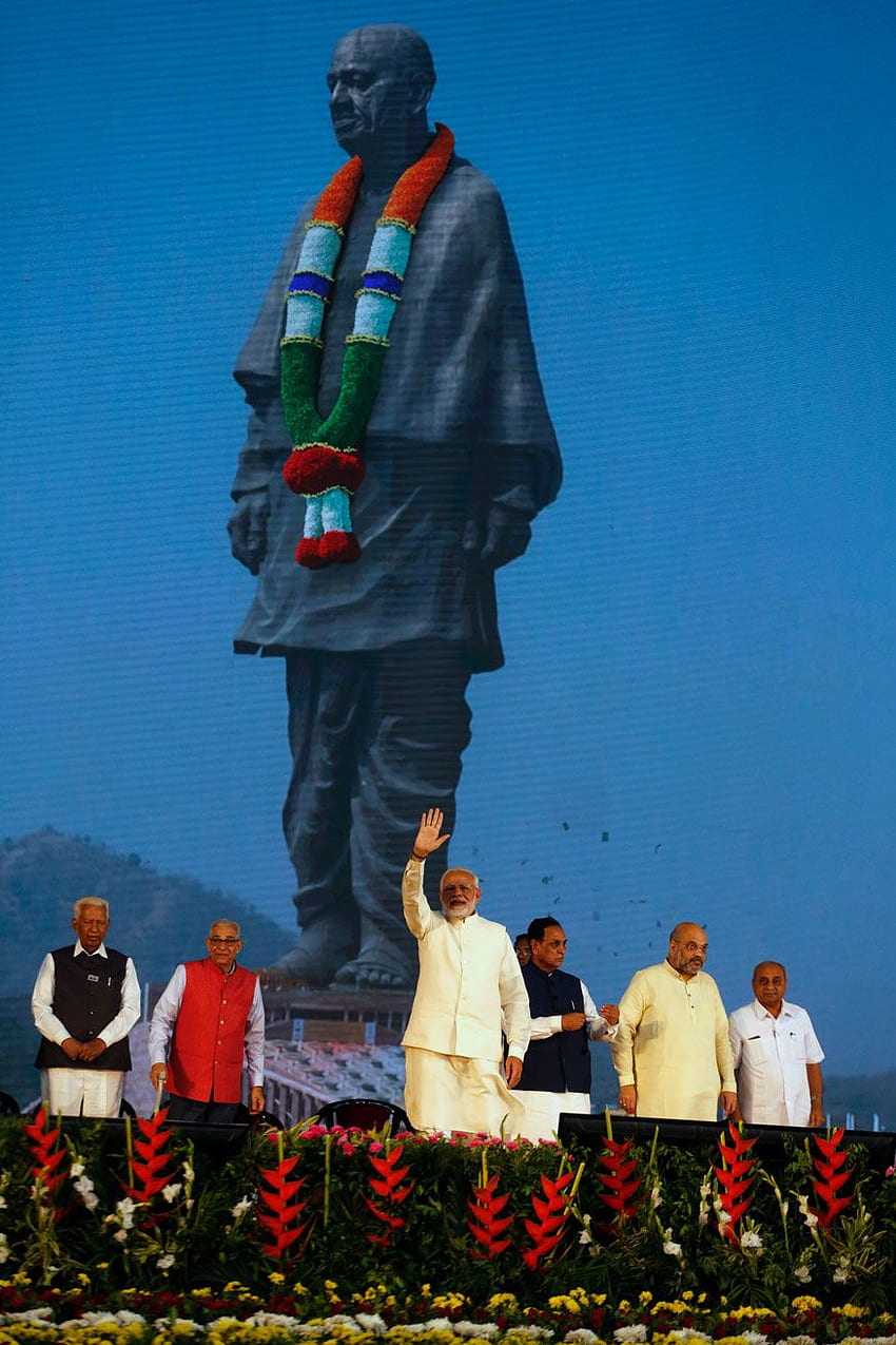 Statue de l'unité : la plus haute statue du monde de Sardar Vallabhbhai Fond d'écran de téléphone HD