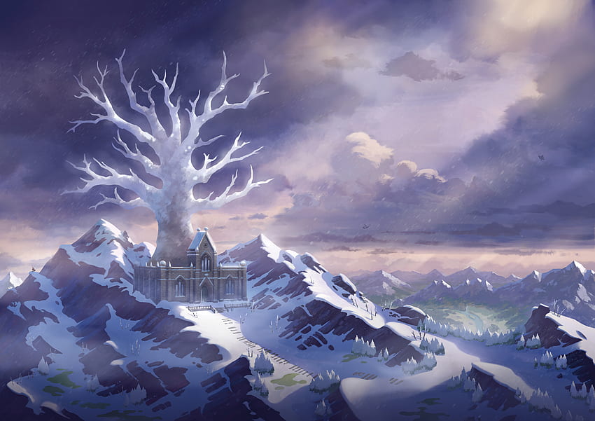 The Crown Tundra Ultra . Background, Pokemon Winter HD wallpaper
