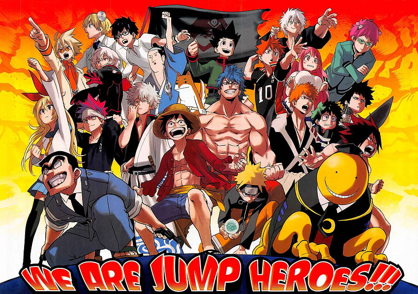 Weekly Shonen Jump. My Hero Academia HD wallpaper