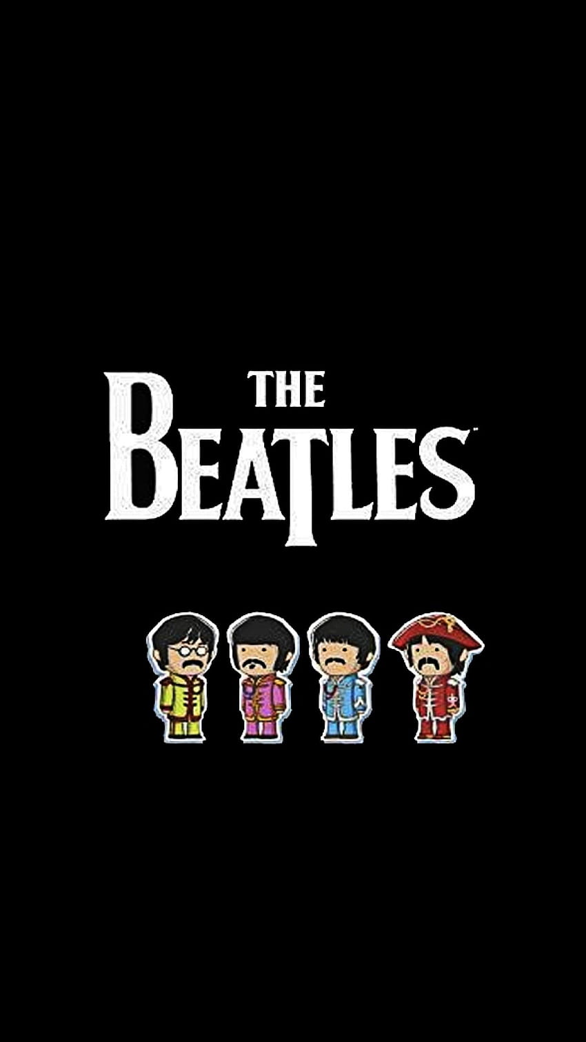 Vista previa de The Beatles, Nombre, Miembros, - Beatles iPhone fondo de pantalla del teléfono