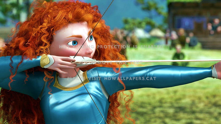 princess merida disney redhead scotland HD wallpaper