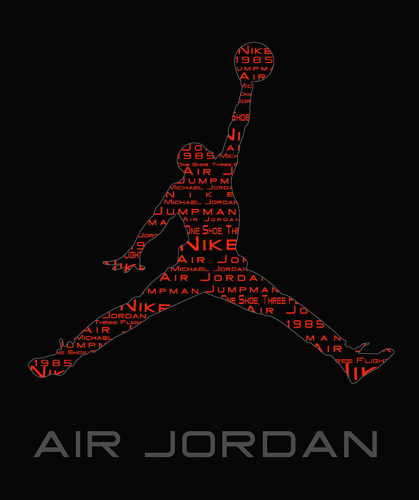 ジョーダンのロゴの背景アート []、モバイル、タブレット用。 ナイキ エア ジョーダンをご覧ください。 赤のナイキ、黒のナイキ、ジャンプマン HD電話の壁紙