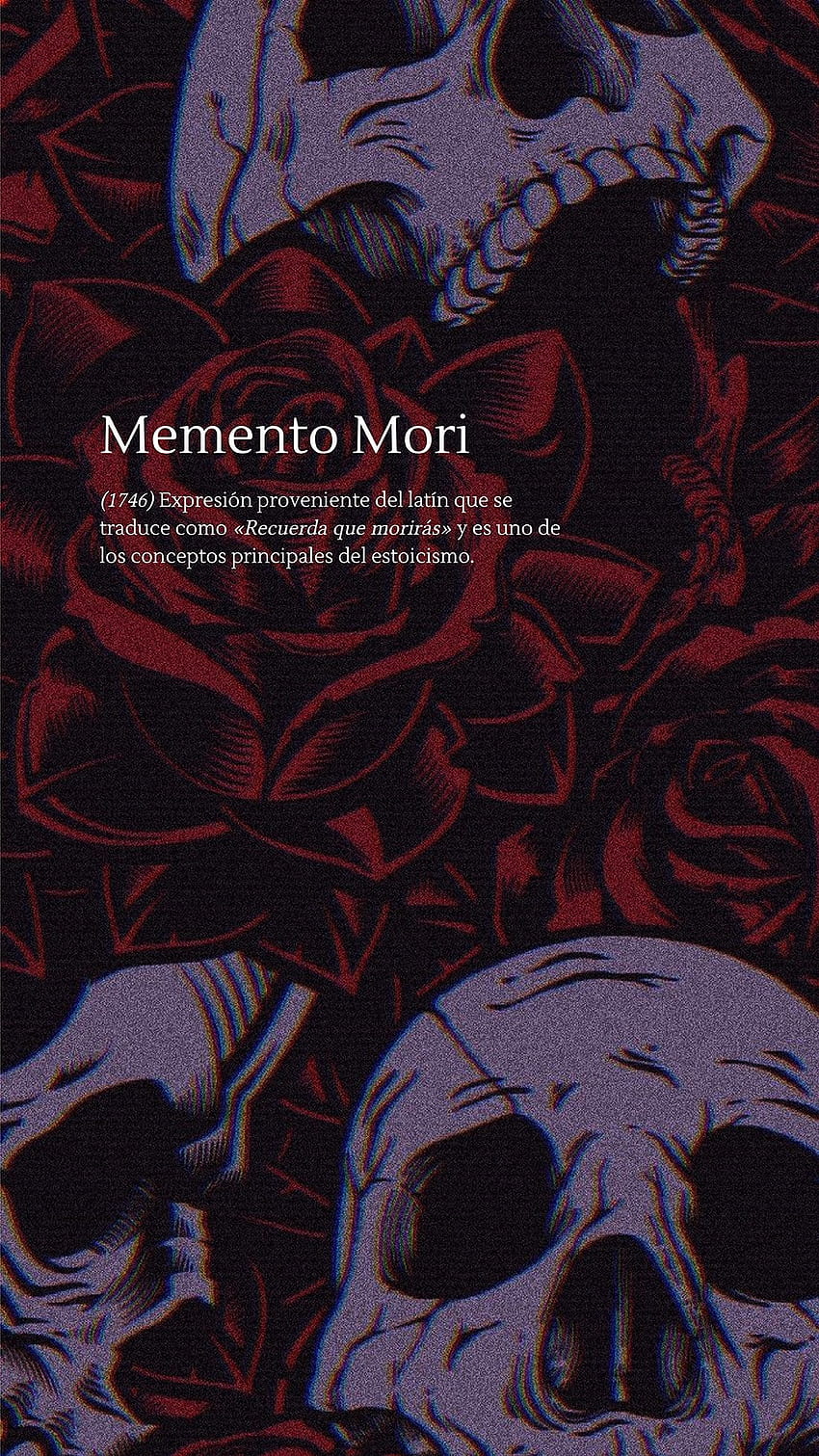 Mémento mori. Art de Memento mori, Memento mori, citation de Memento mori Fond d'écran de téléphone HD