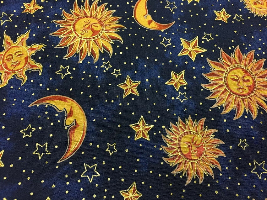 90s Sun And Moon Bedroom Decorating