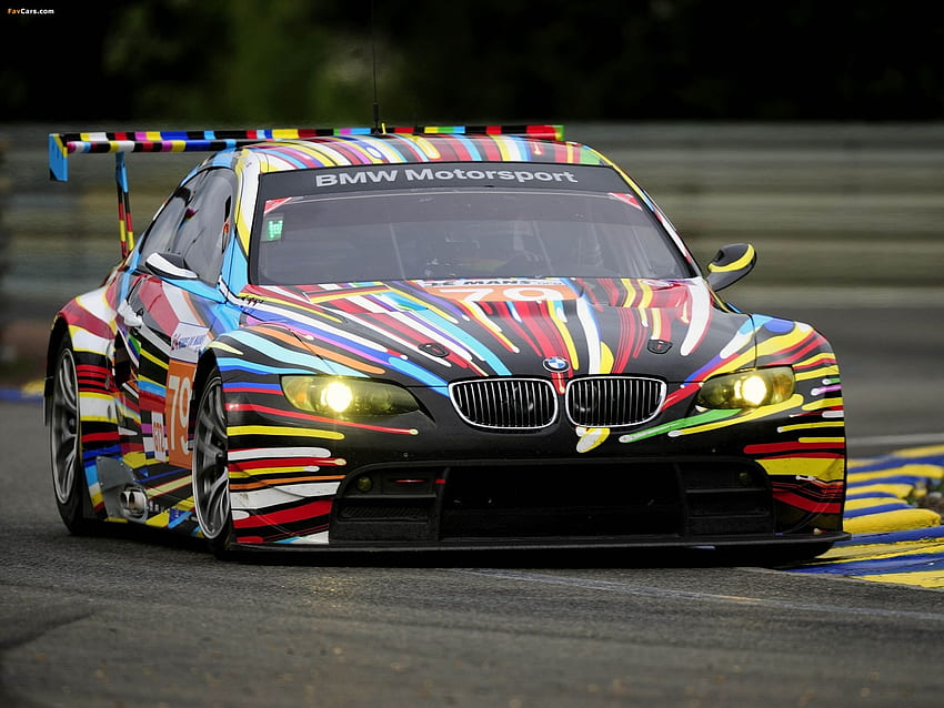 BMW M3 GT2 Art Car By Jeff Koons 2010 () HD Wallpaper | Pxfuel