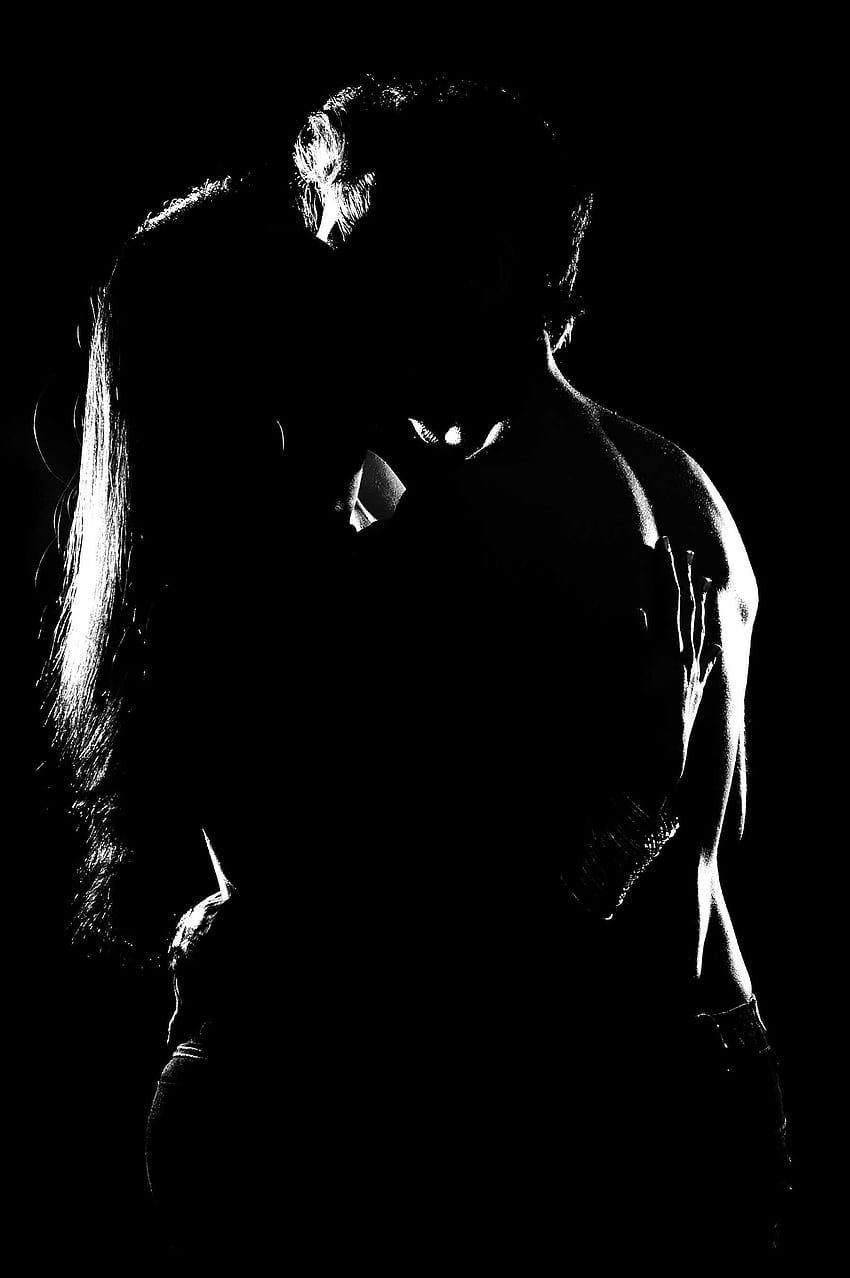 Kisses Dark Couple Hd Phone Wallpaper Pxfuel