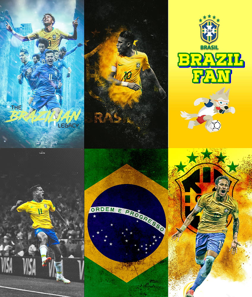 Copa America is coming! Here are some cool wallpapers for Brazilian fans|  All Football
