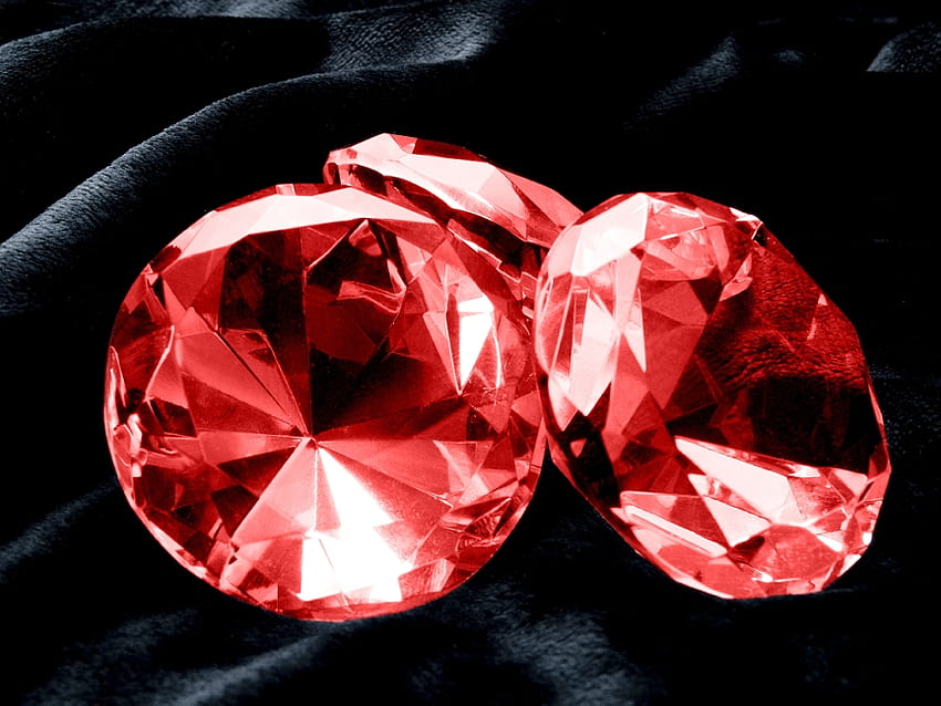 Rubis Bling Bling, bijou, bijoux, gemme, rouge, pierres, rubis Fond d'écran HD