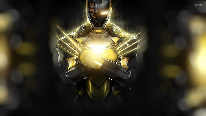 Wolverine Iron Man - Digital Art HD wallpaper
