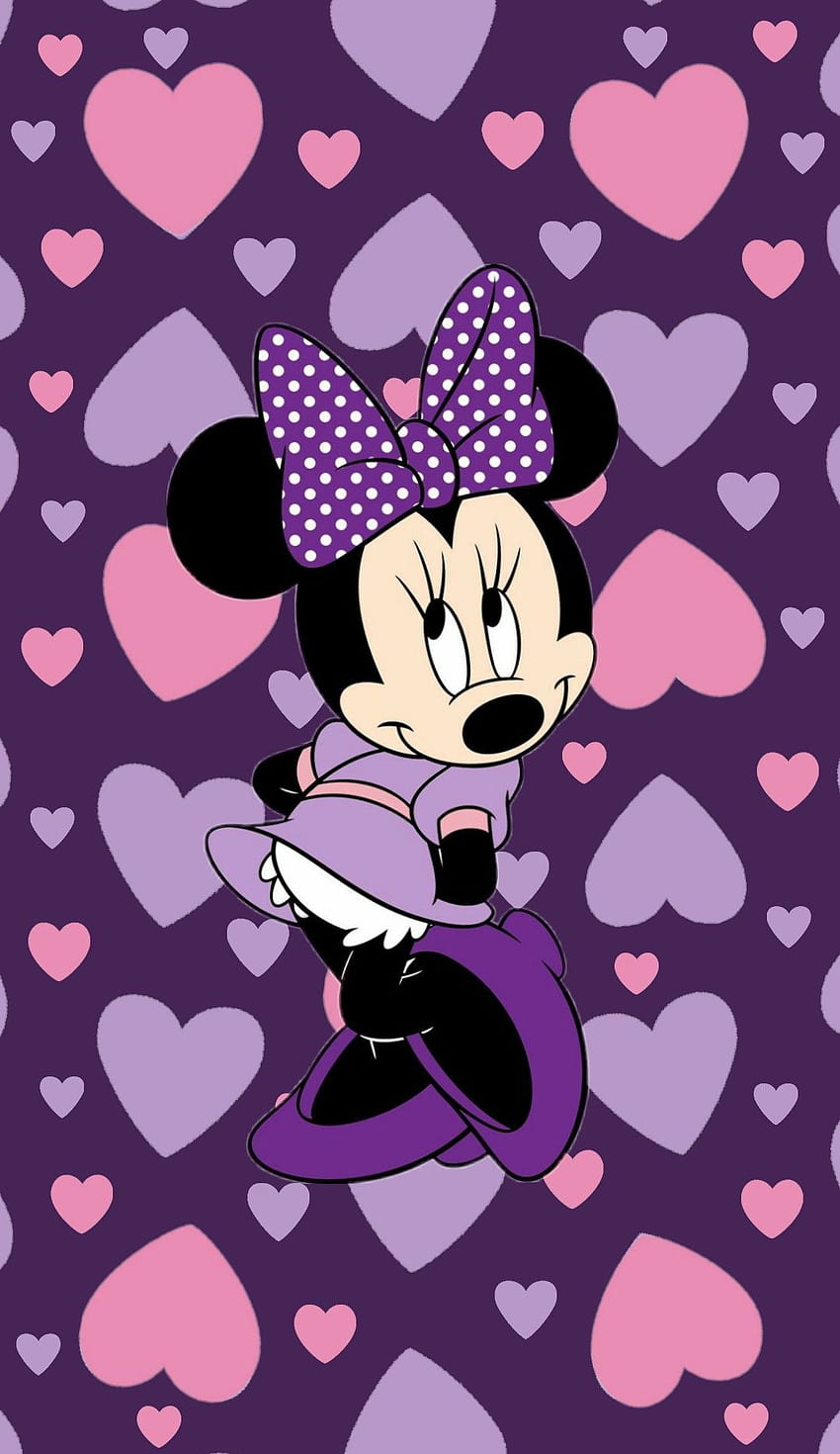 Minnie iPhone - Awesome , Purple Minnie Mouse HD phone wallpaper