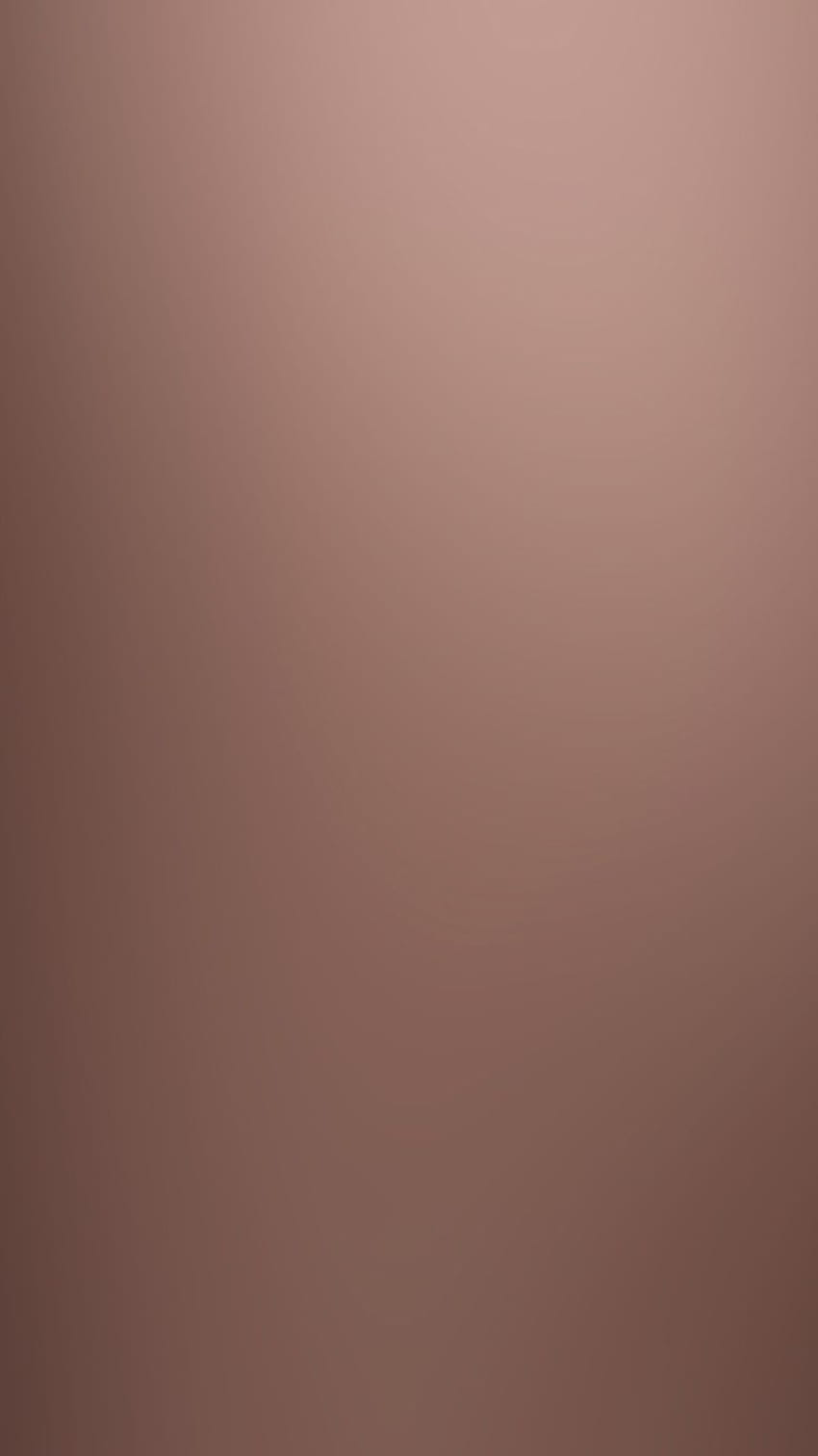 Marrón Beige Rose Gold Gradation Blur., Plain Brown fondo de pantalla del teléfono