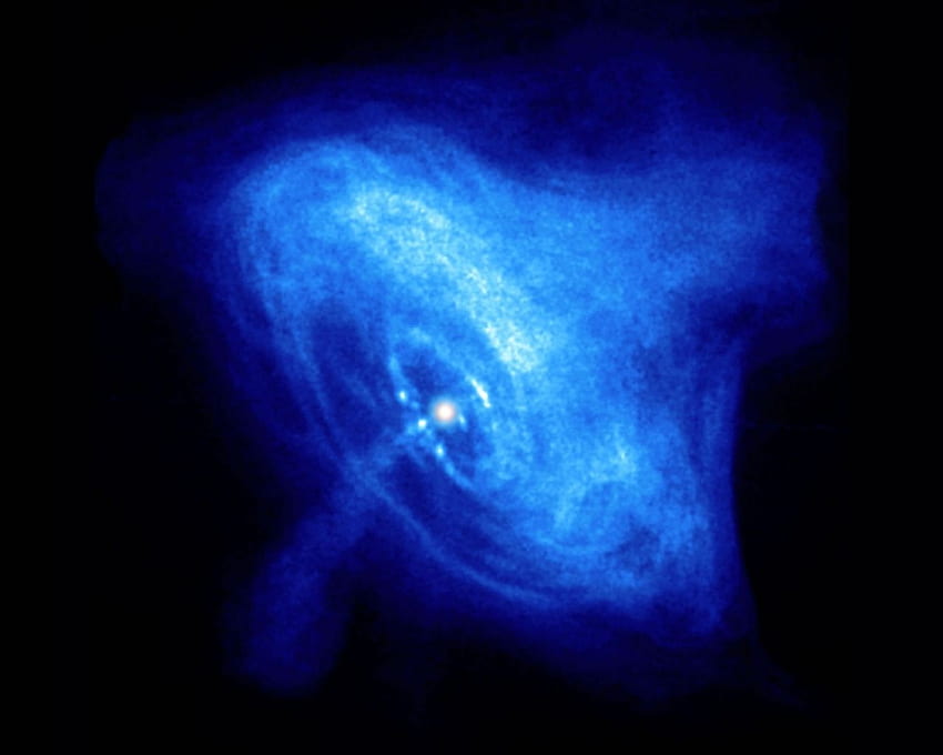 Crab Nebula Pulsar 2214 in Space, Pulsar Star HD wallpaper