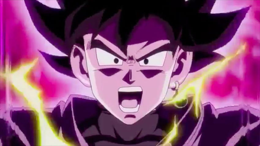 Goku Black torna-se Super Saiyan Rose pela primeira vez Inglês Sub, Goku todas as formas com Rose papel de parede HD