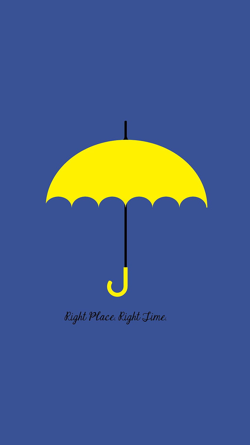 Himym, Yellow Umbrella HD phone wallpaper