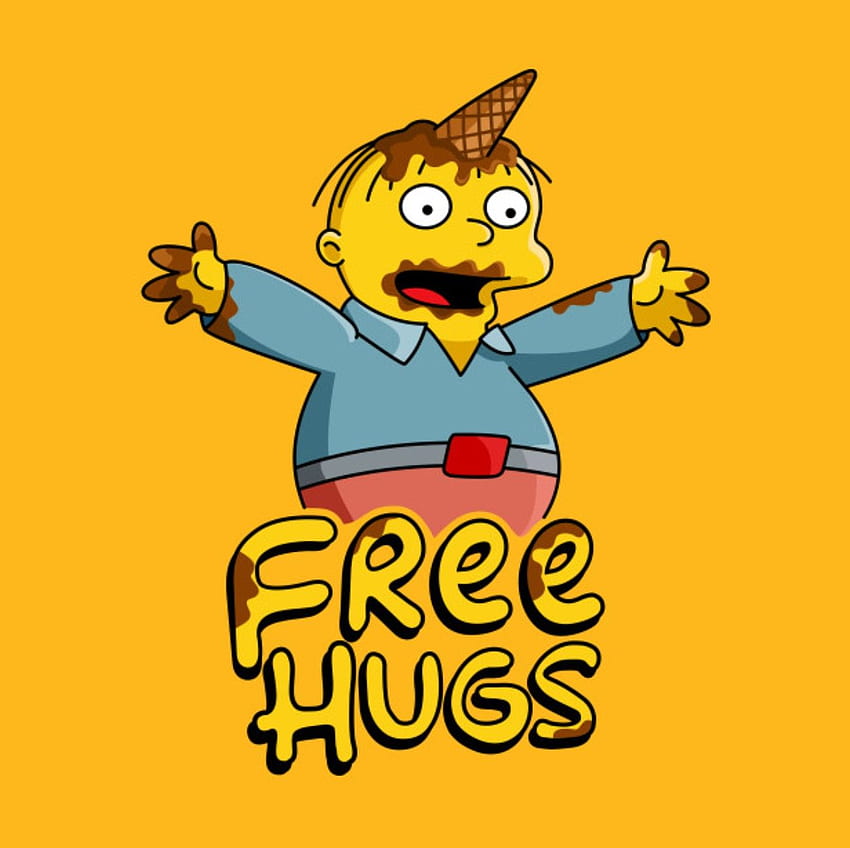 Ralph Wiggum - Hugs, The Simpsons. Ralph wiggum, Simpsons art, The simpsons HD wallpaper