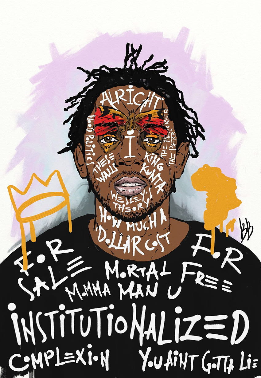 Kendrick Lamar, To Pimp A Butterfly fan art. Awesome HD phone wallpaper
