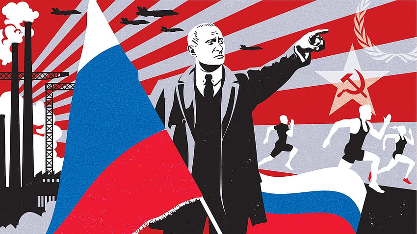 Путин: Великият пропагандист на Русия, руската пропаганда HD тапет