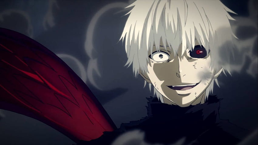 Tokyo Ghoul Kaneki Lächeln, Tokyo Ghoul Sad HD-Hintergrundbild