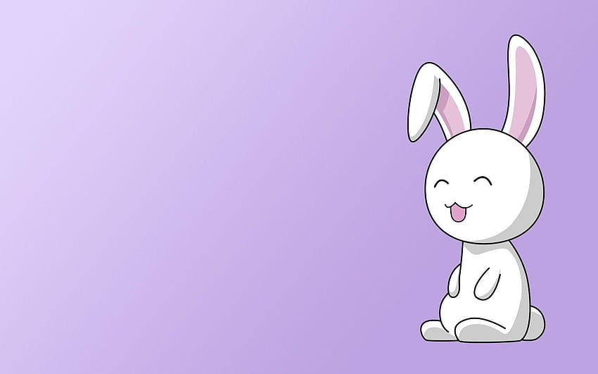 Cute Bunny background, Cute Bunny Anime HD wallpaper | Pxfuel