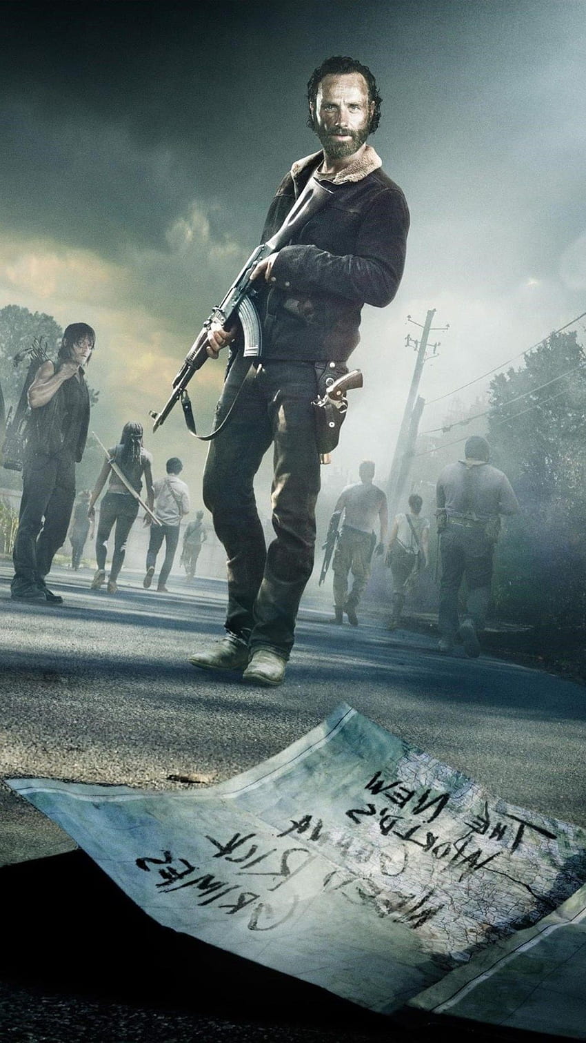 The Walking Dead Phone Wallpaper  Mobile Abyss