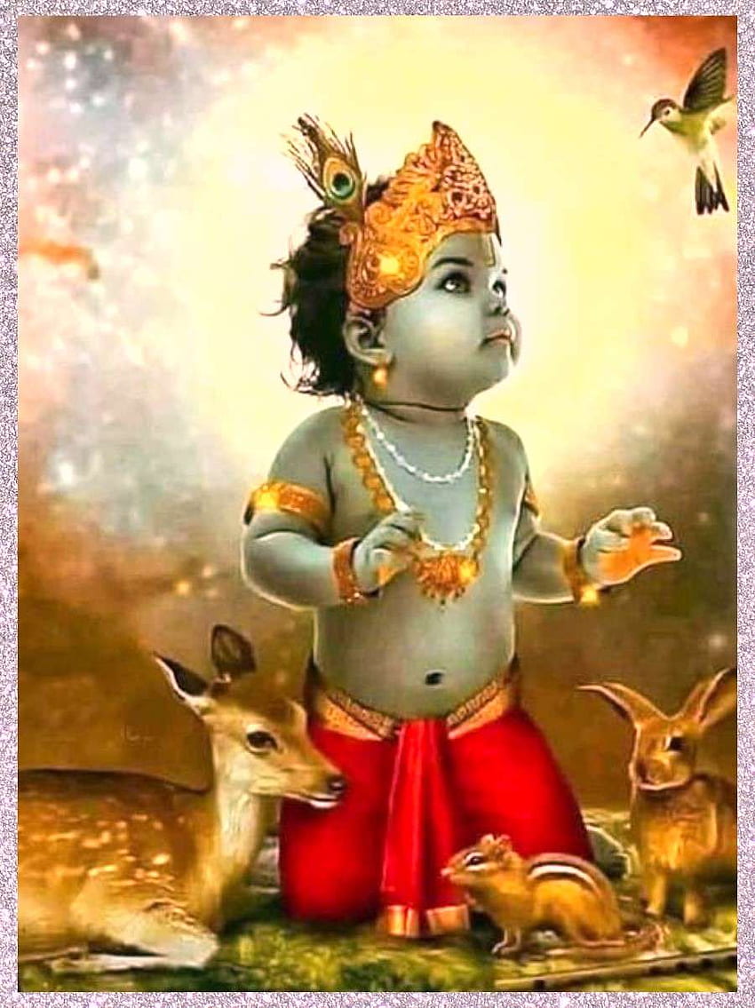 Baby Krishna, Cute Krishna HD phone wallpaper | Pxfuel