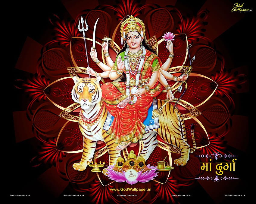 Tanrıça Durga, Nav HD duvar kağıdı