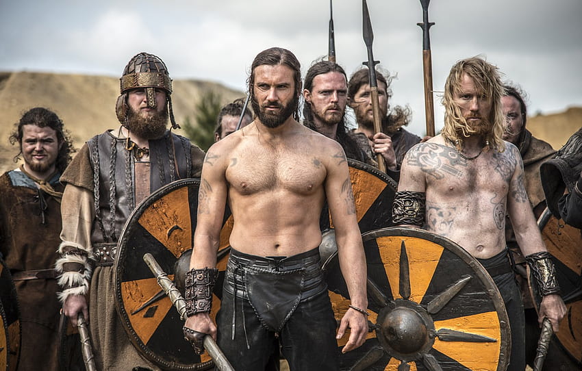 the series, warriors, drama, Vikings, historical, The Vikings, Clive Standen, Rollo for , section фильмы HD wallpaper