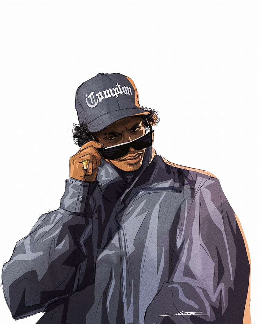 Eazy E. Grafika hip-hopowa, historia hip-hopu, sztuka hip-hopowa, Roadman Tapeta na telefon HD