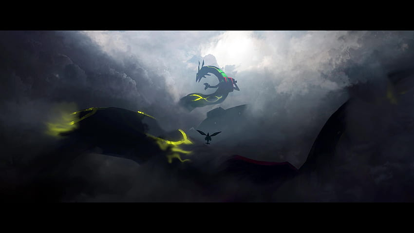 Pokemon - Rayquaza Live , Pokemon Gif HD wallpaper