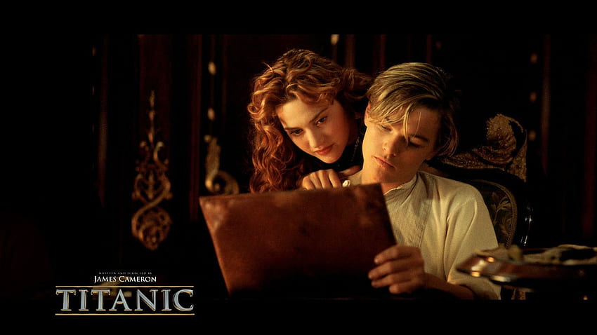 Scène romantique du Titanic (Jack et Rose) . Titanesque Fond d'écran HD