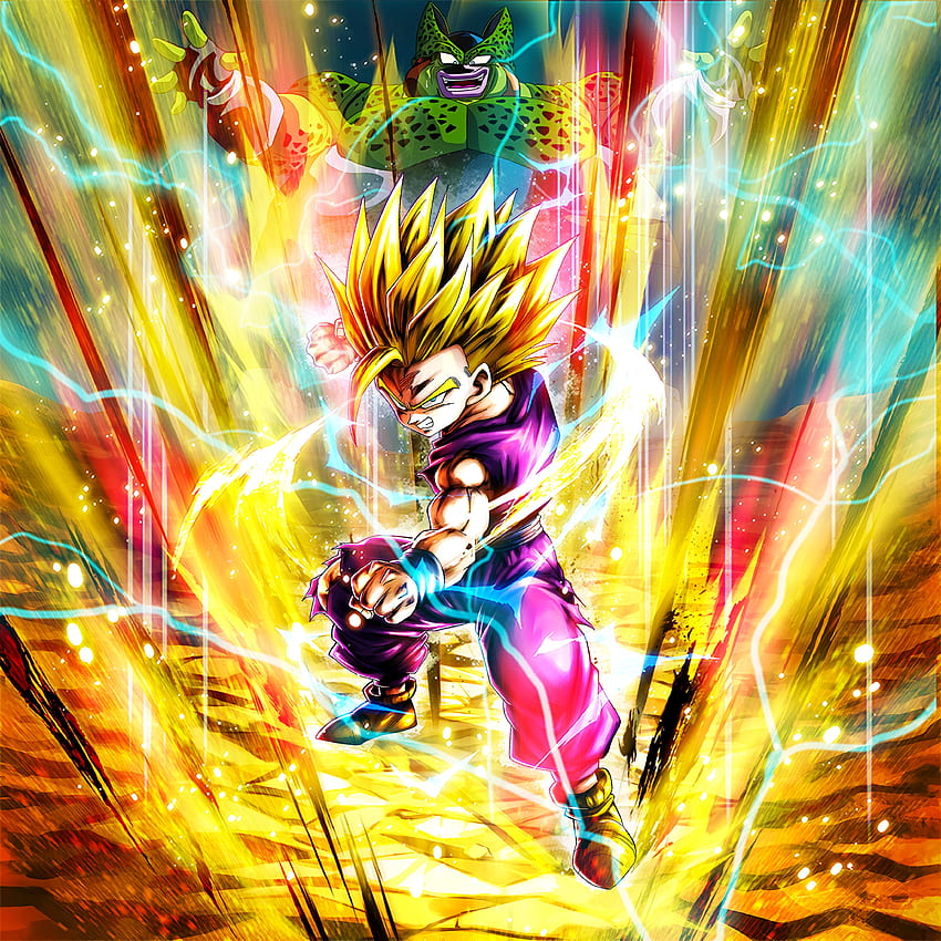 SSJ2 Gohan, Super Saiyajin, Legenden, DBZ, DBL HD-Handy-Hintergrundbild