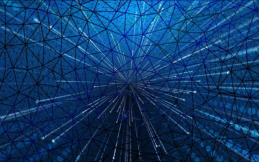 ワールド ワイド ウェブの概念、技術の青いテクスチャ、技術の背景、インターネットの概念、解像度の青いグリッドの背景。 高品質 高画質の壁紙