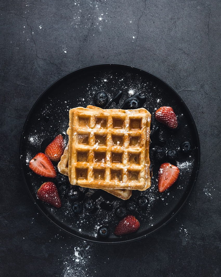 Chocolate Espresso Waffle waffles abstract yummy foods HD wallpaper   Peakpx