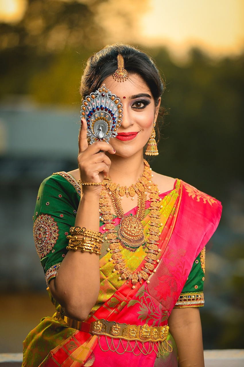 Indische Braut, indische Braut HD-Handy-Hintergrundbild
