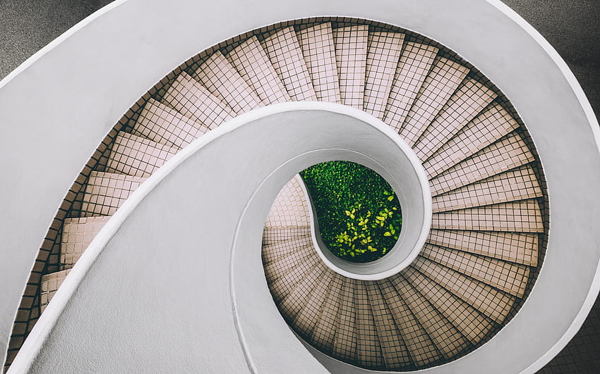 staircase, spiral, stairway, dual wide, 16:10, , , background, 1468 HD wallpaper