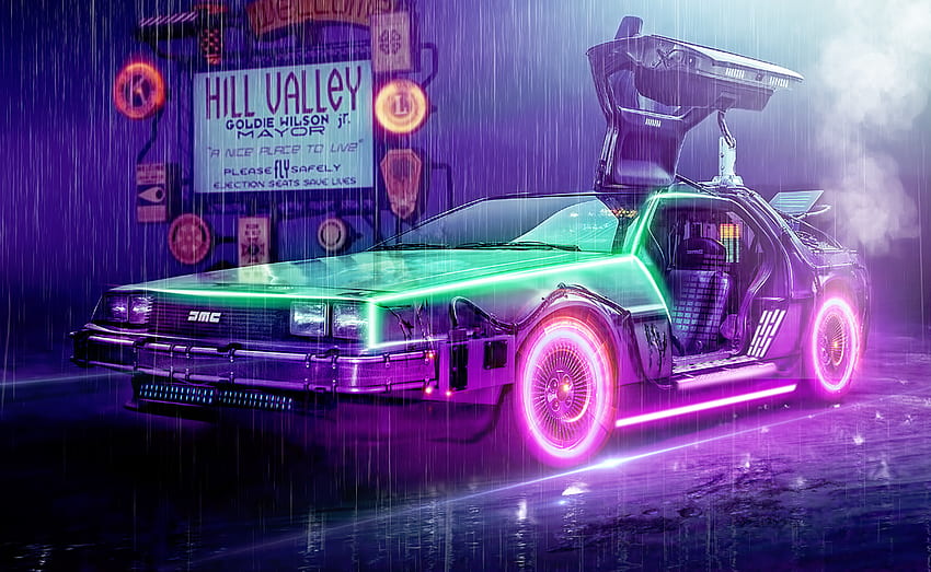 Back To The Future Concept, Back To The Future HD wallpaper