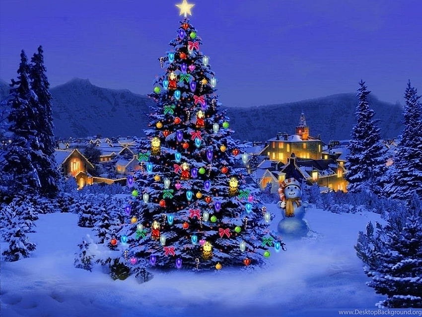 Güzel Noel Ağacı MP3 Müzik. Arka plan HD duvar kağıdı