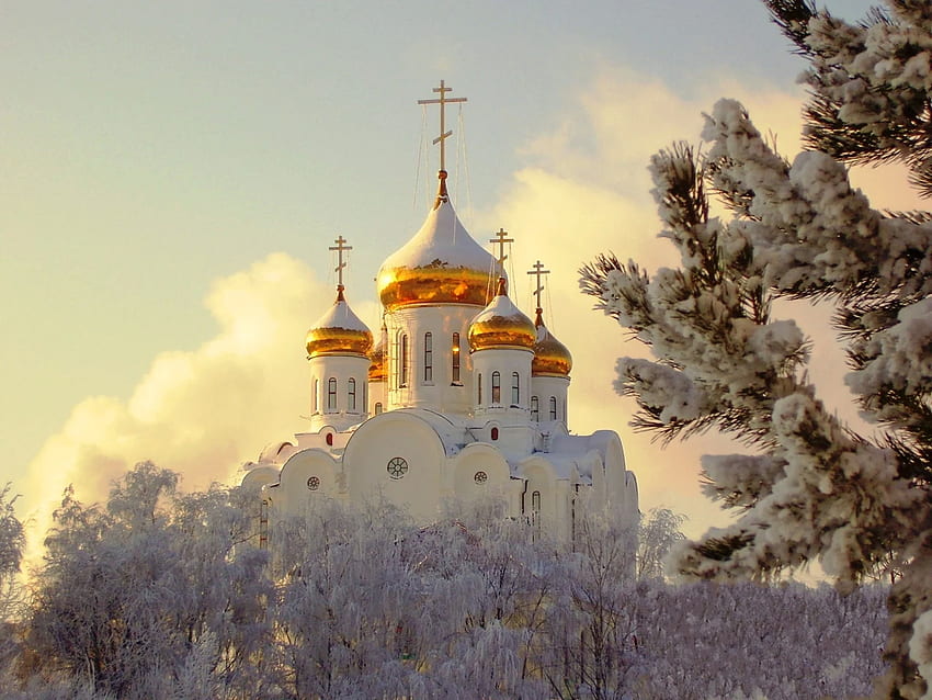 러시아 정교회 px HD 월페이퍼